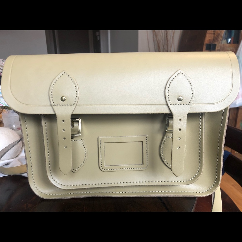 13” Cambridge Satchel - Sage Green